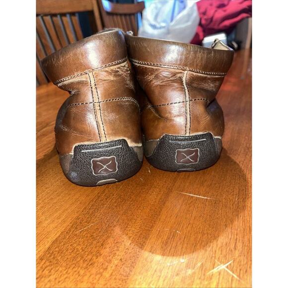 Twisted X Mens Original Chukka Driving Moccasin Shoes Brown Size 11M - Picture 3 of 5